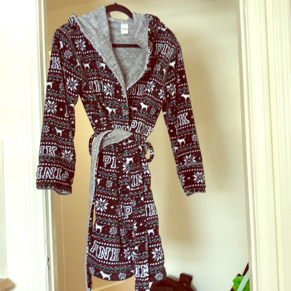 VS PINK winter robe